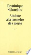 Atteinte à la mémoire des morts