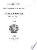 Attentat des 12 & 13 mai 1839