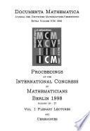 Atti Del ... Congresso Internazionale Dei Matematici