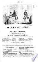 Au bord de l'abime, ou un roman a la mode