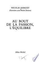 Au bout de la passion, l'équilibre