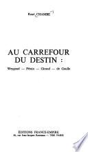 Au carrefour du destin