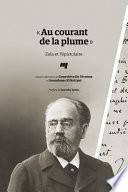 « Au courant de la plume »