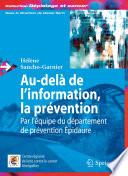 Au-delà de l'information, la prévention