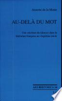 Au-delà du mot