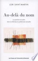 Au-delà du nom