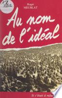 Au nom de l'idéal