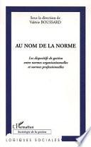Au nom de la norme