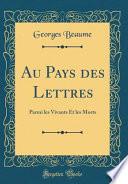 Au Pays des Lettres