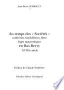 Au temps des sociétés