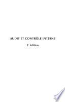 Audit et contrôle interne