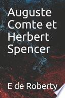 Auguste Comte et Herbert Spencer