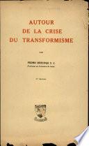 Author De La Crise Du Transformisme
