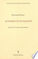 Autismes et humanité