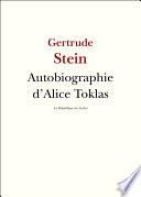 Autobiographie d'Alice Toklas