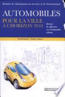 Automobiles pour la ville à l'horizon 2010