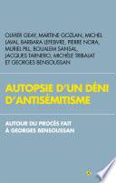 Autopsie d'un déni d'antisémitisme