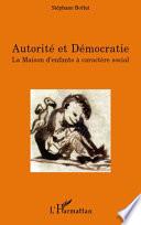 Autorité et démocratie