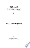Autour du nom propre