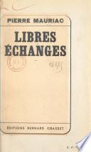 Aux confins de la médecine, libres échanges