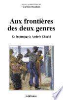 Aux frontières des deux genres. En hommage à Andrée Chedid