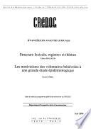 Avancées en analyse lexicale