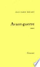 Avant-guerre
