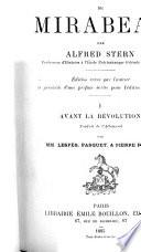 Avant la révolution