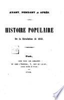 Avant, pendant & après