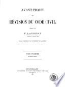 Avant-projet de révision du code civil belge