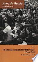 Avec de Gaulle