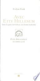 Avec Etty Hillesum