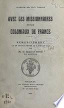 Avec les missionnaires et les coloniaux de France