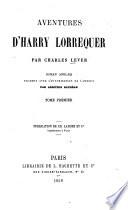 Aventures d'Harry Lorrequer