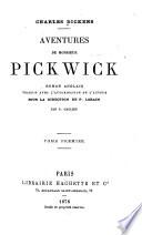 Aventures de Monsieur Pickwick, roman anglais