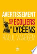 Avertissement aux écoliers et lycéens