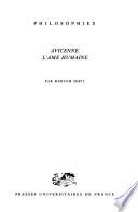 Avicenne et l'âme humaine