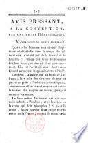 Avis pressant à la Convention, par une vraie républicaine. [Signé Olympe de Gouges]