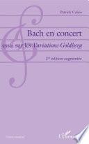 Bach en concert