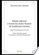 Balade culinaire à travers les siècles illustrée de nombreuses recettes – Tome V (deuxième partie)