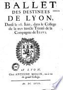 Ballet Des Destinees De Lyon