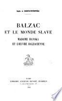 Balzac et le monde slave