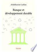 Banque et développement durable
