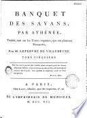 Banquet des savans