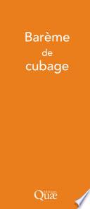 Barème de cubage