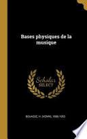 Bases Physiques de la Musique