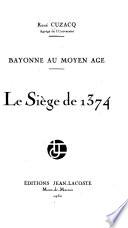 Bayonne au Moyen