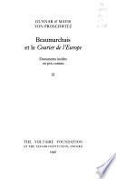 Beaumarchais et Le courier de l'Europe