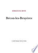 Bécon-les-Bruyères