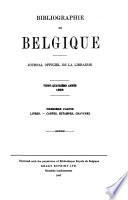 Belgische bibliografie